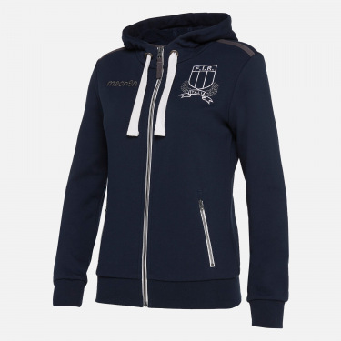 FIR 2019 woman' full zip cotton hooded sweatshirt