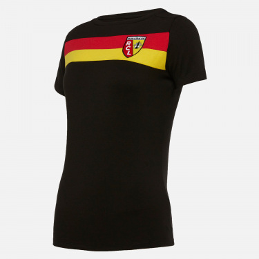 rc lens 2019/2020 woman' polycotton t-shirt | Macron | Work Hard. Play  Harder | Macron