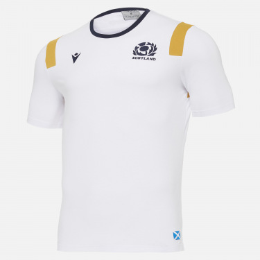 Camiseta travel en polycotton adulto scotland rugby 2020/21