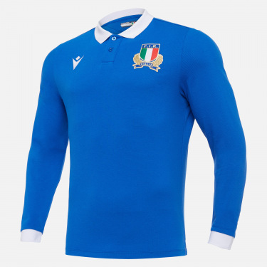 Replica Italia Rugby 2020/21 long-sleeved cotton shirt