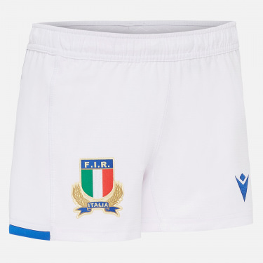 Pantaloncini da gara home Federazione Italiana Rugby 2020/21 da bambino