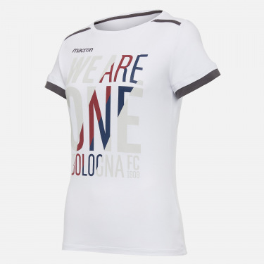 Bologna fc 2020/21 woman fan line cotton t-shirt