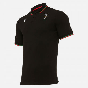 Player travel-poloshirt welsh rugby union 2020/21