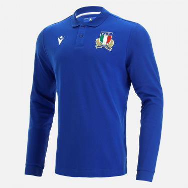 Macron Official Mens Italy Rugby World Cup Home Shirt Jersey Short Sleeve Top 
