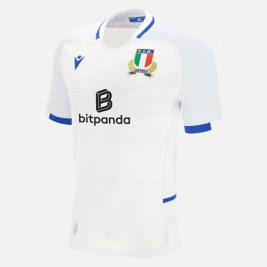 SEASON 2019/20 ITALY RUGBY MACRON OFFICIAL AWAY SHORTS JERSEY 