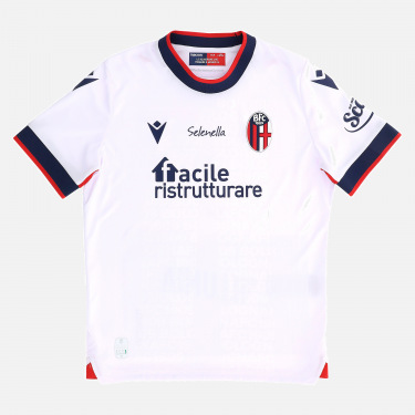 Maglia Home Bologna FC 2021/22 Unisex Adulto Macron Merchandising Ufficiale 