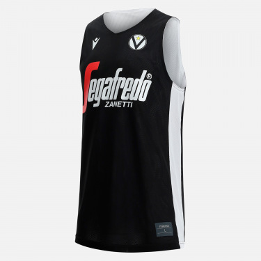 Virtus Bologna macron Herren Basketball T-Shirt Oberteil Kurzarm 58196183 neu 