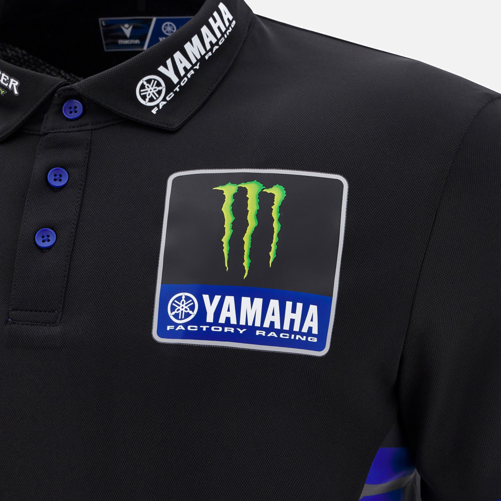 【値下げ/希少】Yamaha Factory Racing Team ポロシャツ Monster Energy Yamaha MotoGP 2025 man team replica polo shirt