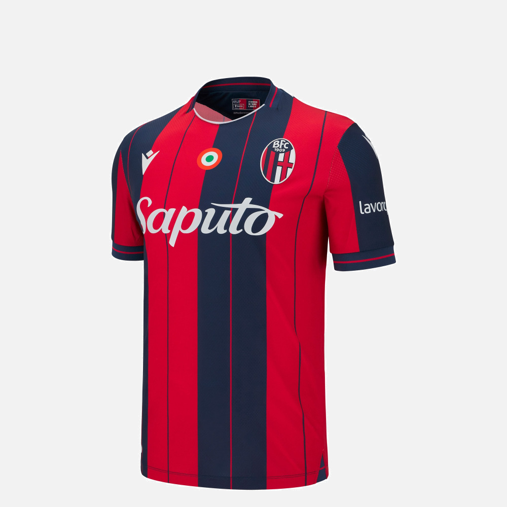 Bologna FC 1909 2025/26 Junior Home Match Jersey | Macron