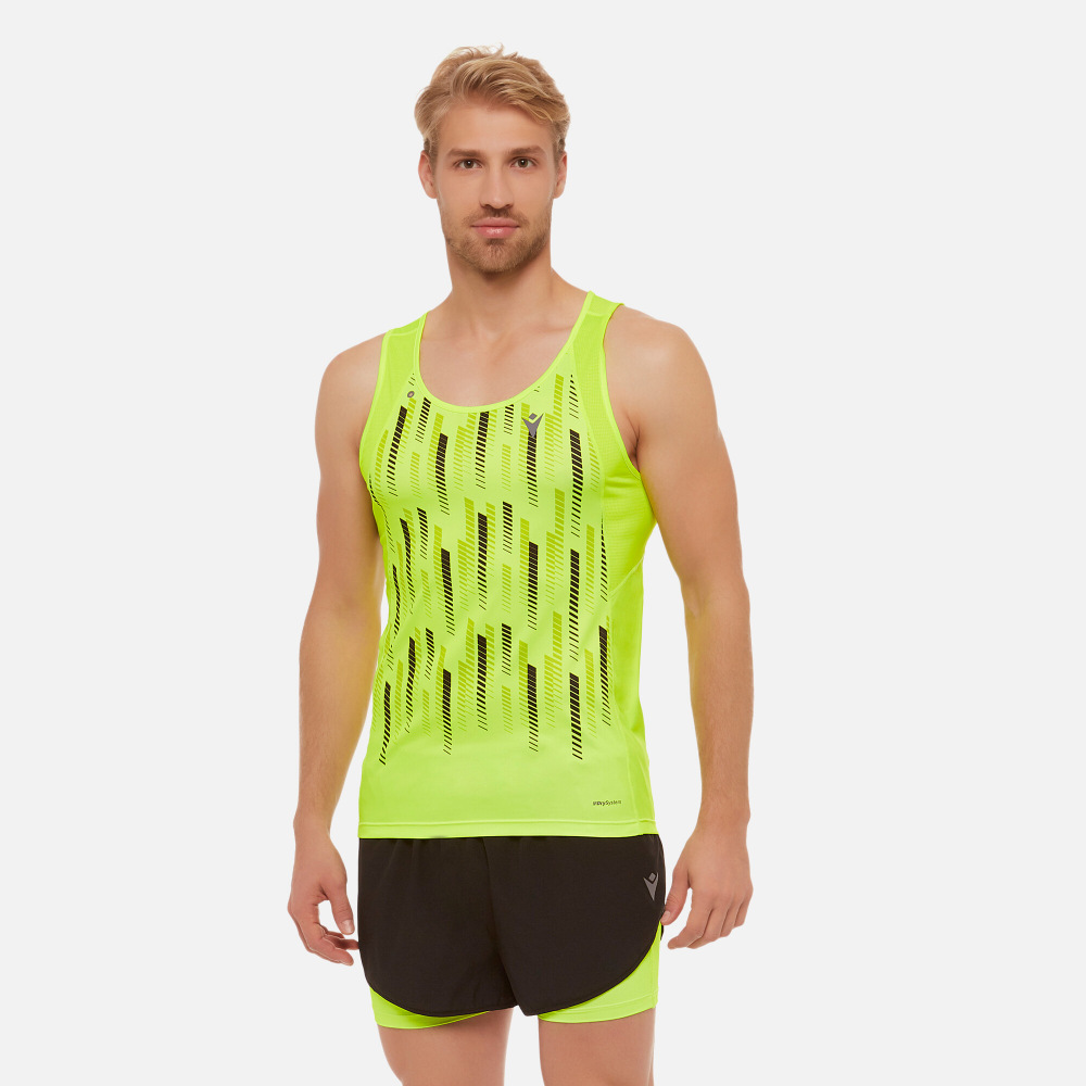 men's running singlet joseph Macron