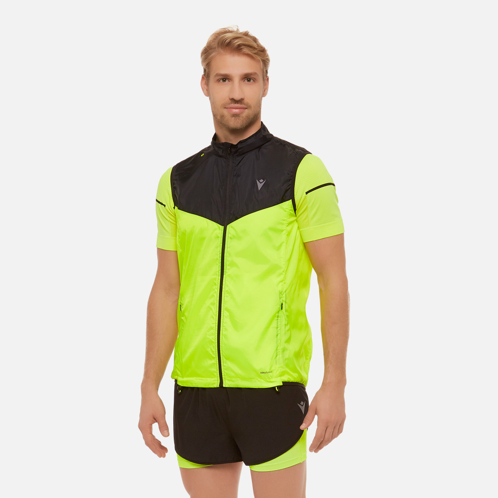gilet windbreaker running uomo dennis Abbigliamento Tecnico Sportivo Macron