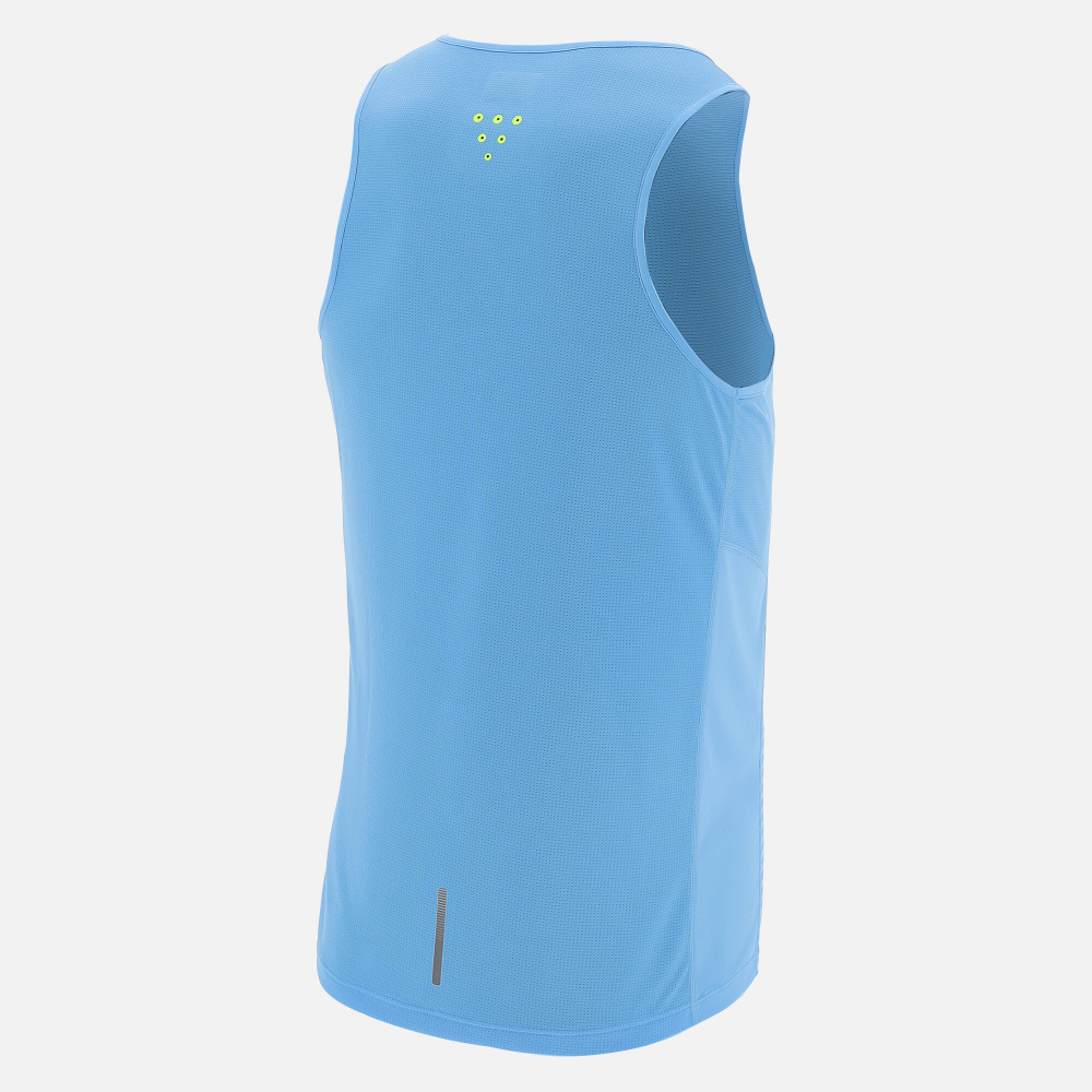 Azurblau Running-Tank-Top Archie
