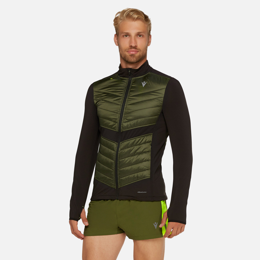 padded running jacket
