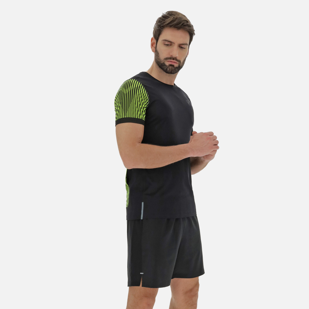 Maillot Running Homme Billy Noir Maillot Running Homme Billy Noir