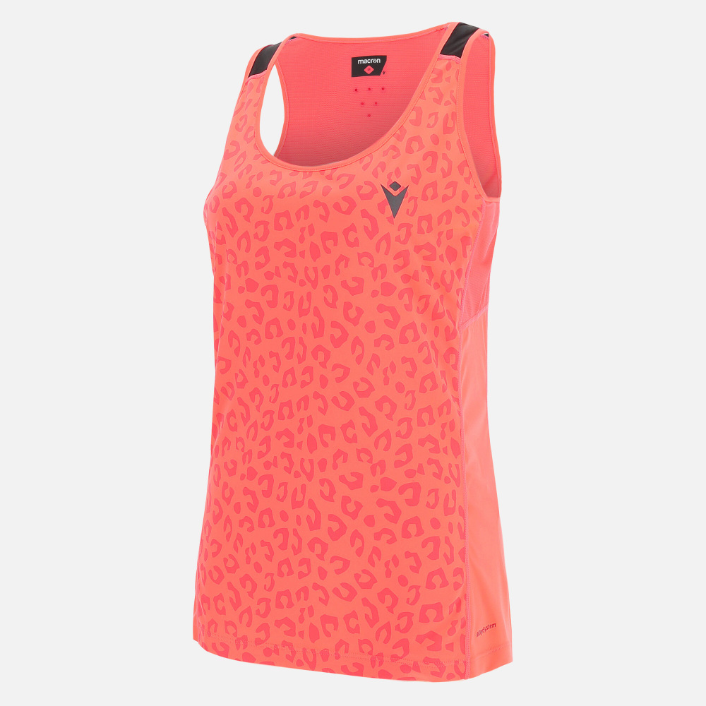 Women's Leopard Print Running Singlet Judy
