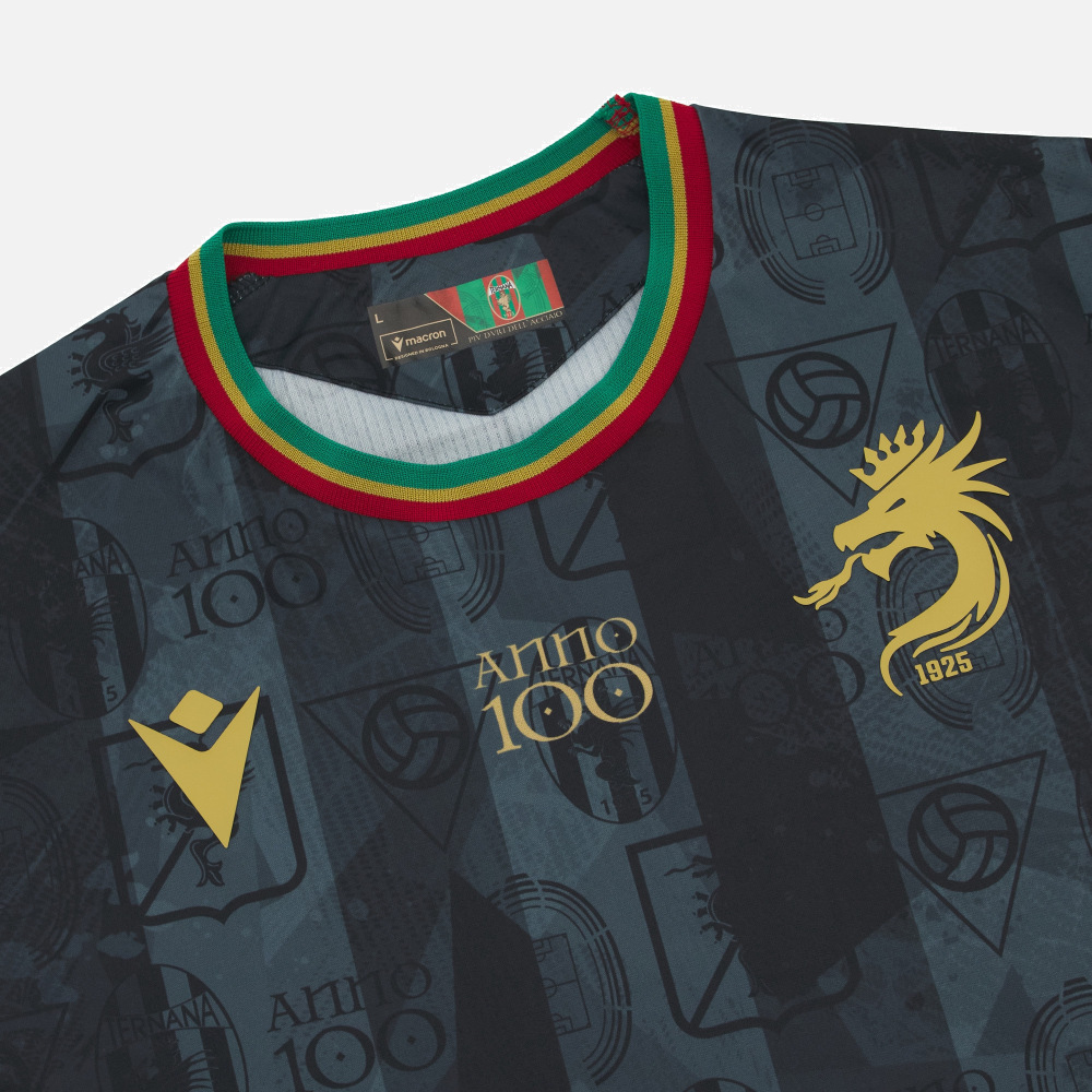 Maillot De Foot Vintage Ternana N°5 - Taille M - Fabriqué En Italie