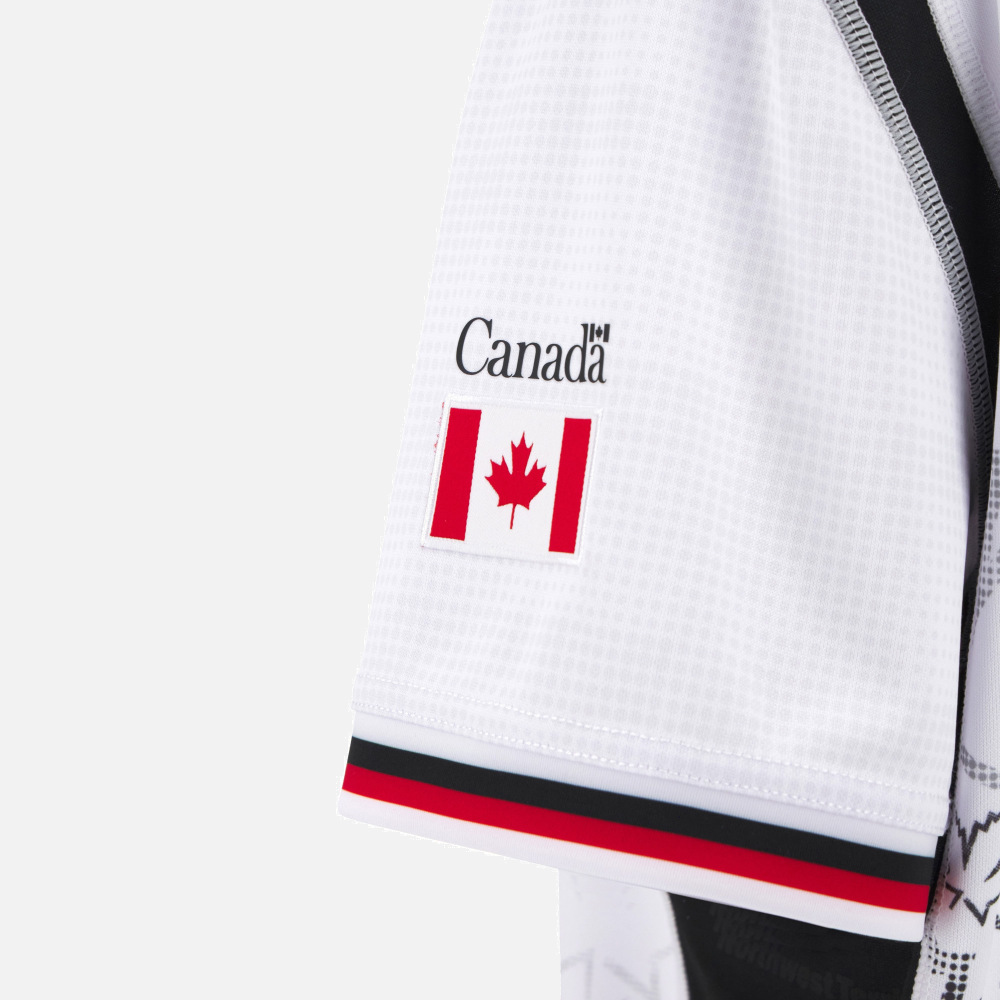 Maillot Ottawa RedBlacks #18 Porté En Match – CFL, Blanc, Taille 40, Rare