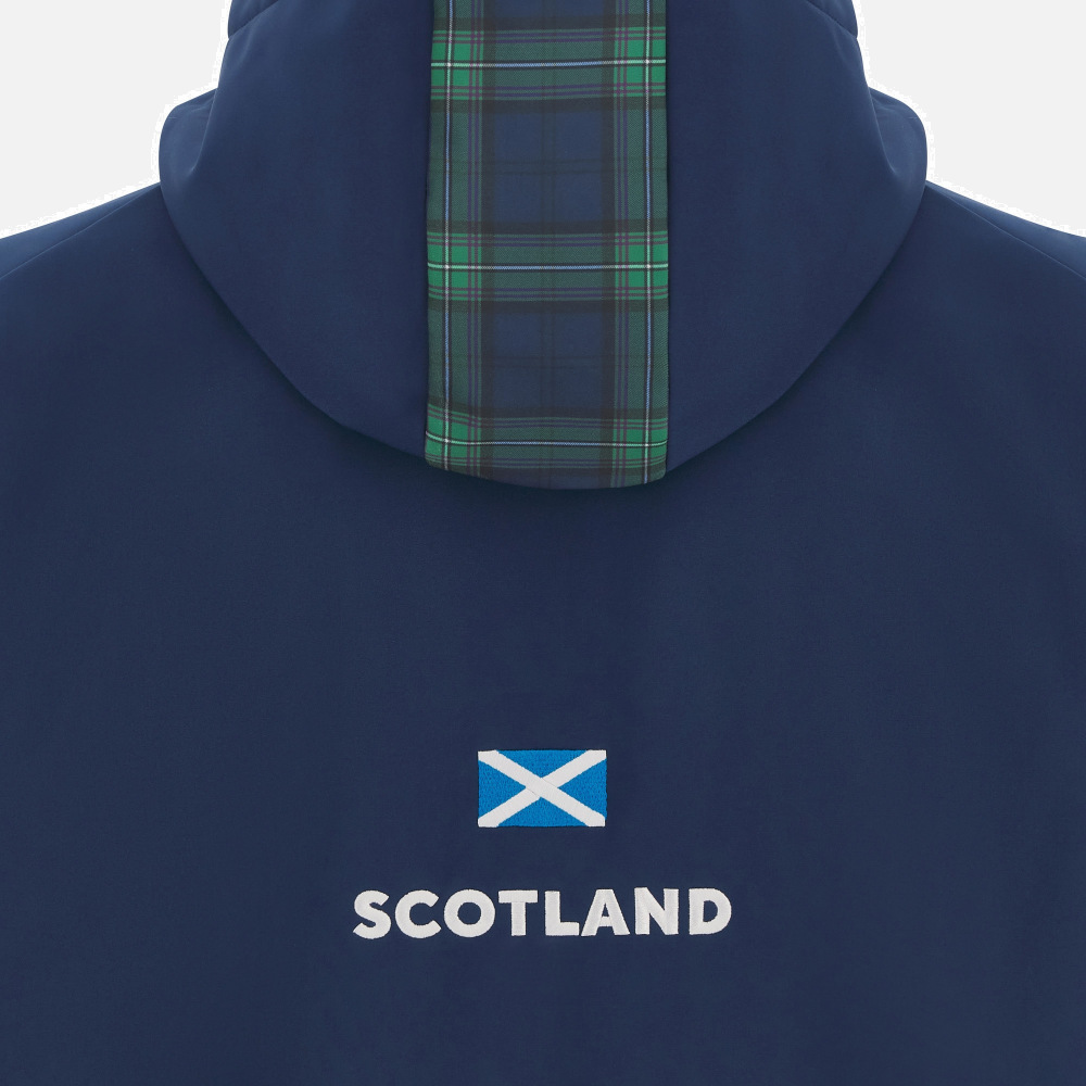 ウェア scottish rugby uniform Scotland Junior Training Poly Shirt - Green - Short Sleeve