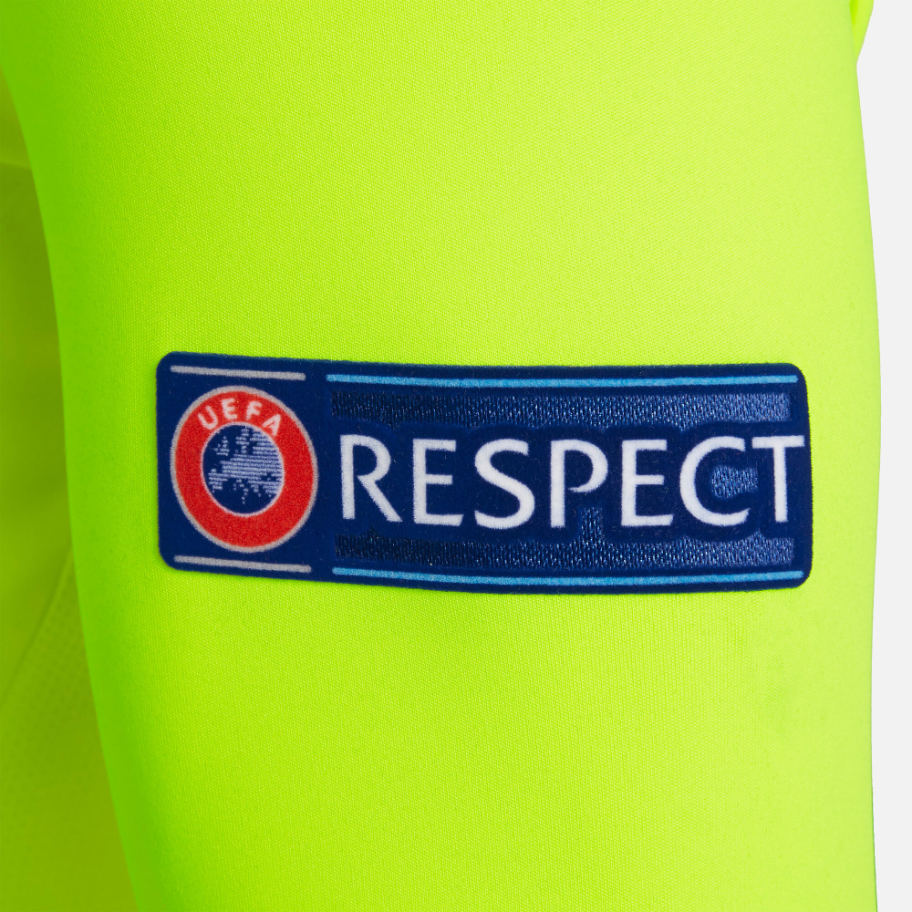 Referee Neon Yellow Shirt UEFA Referee Neon Yellow Shirt UEFA