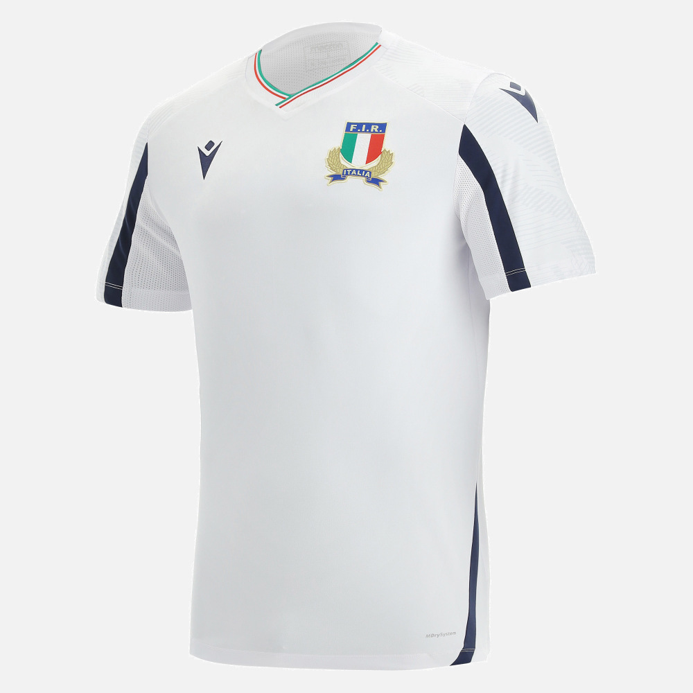 ITALY RUGBY MACRON OFFICIAL TRAINING SHIRT JERSEY SEASON 2020/21 