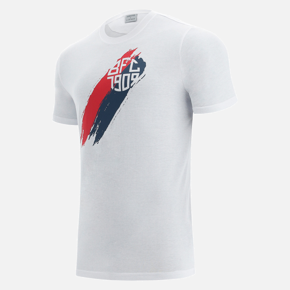 FC Bologna macron Herren Fußball Mannschaft Fan Polo-Shirt 58109625 weiß neu 