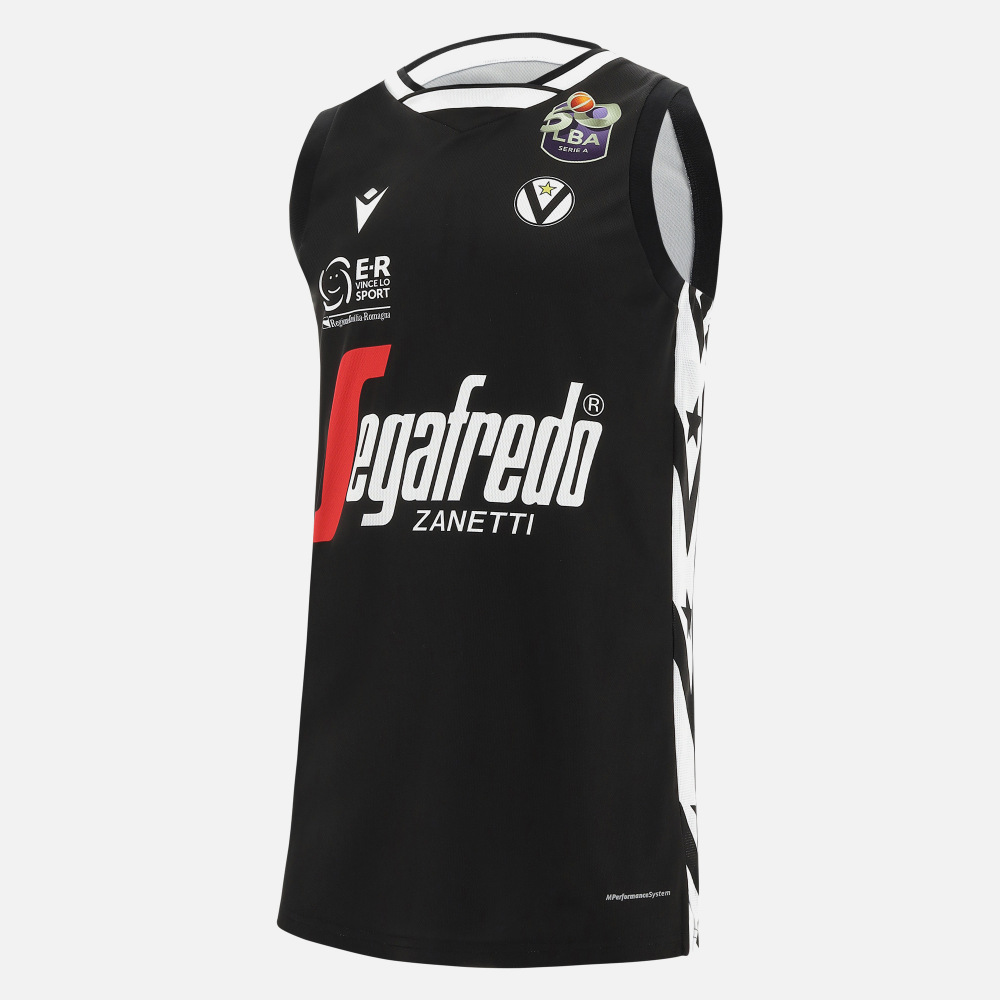 canotta away belinelli virtus bologna 2020/21 Abbigliamento Tecnico  Sportivo Macron