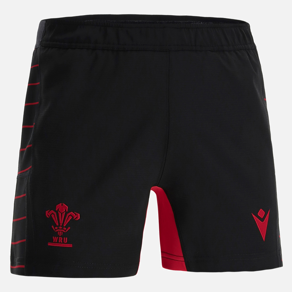 schwarz Muster MACRON Wales Rugby Sporttasche 2021/22 