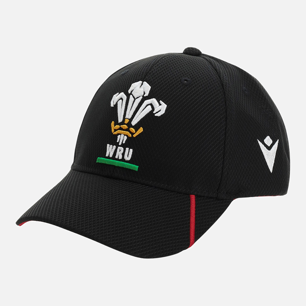 Red Welsh Rugby Core Baseball Rugby Cap Summer Hat Junior 