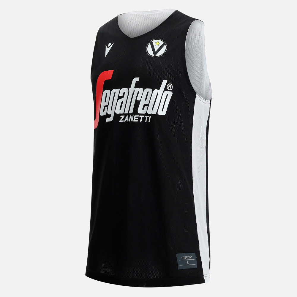 canotta da allenamento virtus bologna 2021/22 Abbigliamento Tecnico  Sportivo Macron