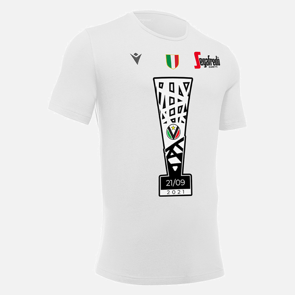 virtus bologna 2021 supercup commemorative shirt Macron