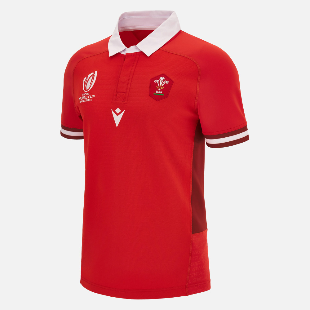Maillot De Match Domicile Adulte Special Edition Rugby World Cup 2023 Galles Rugby