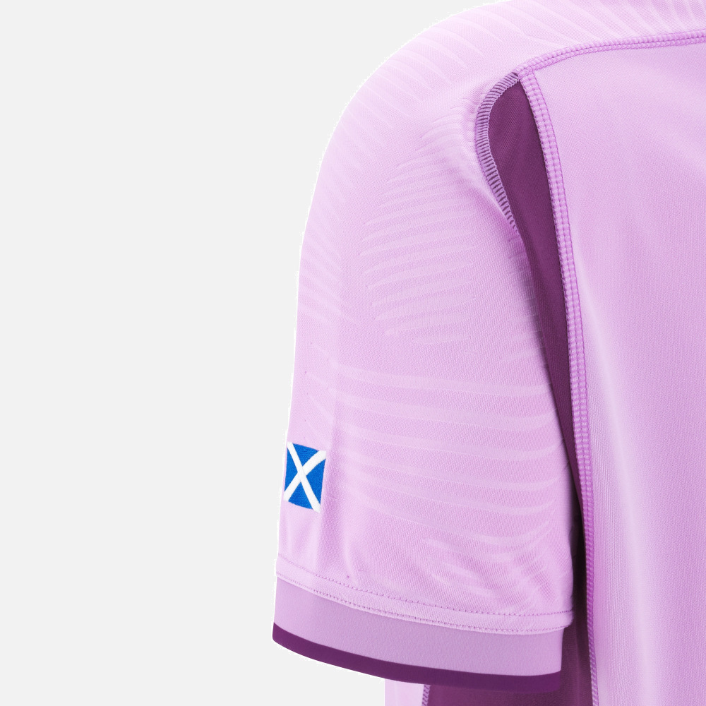 Maillot Rugby Écosse Extérieur 2018/2019 – Macron – 4XL – Homme – Gris