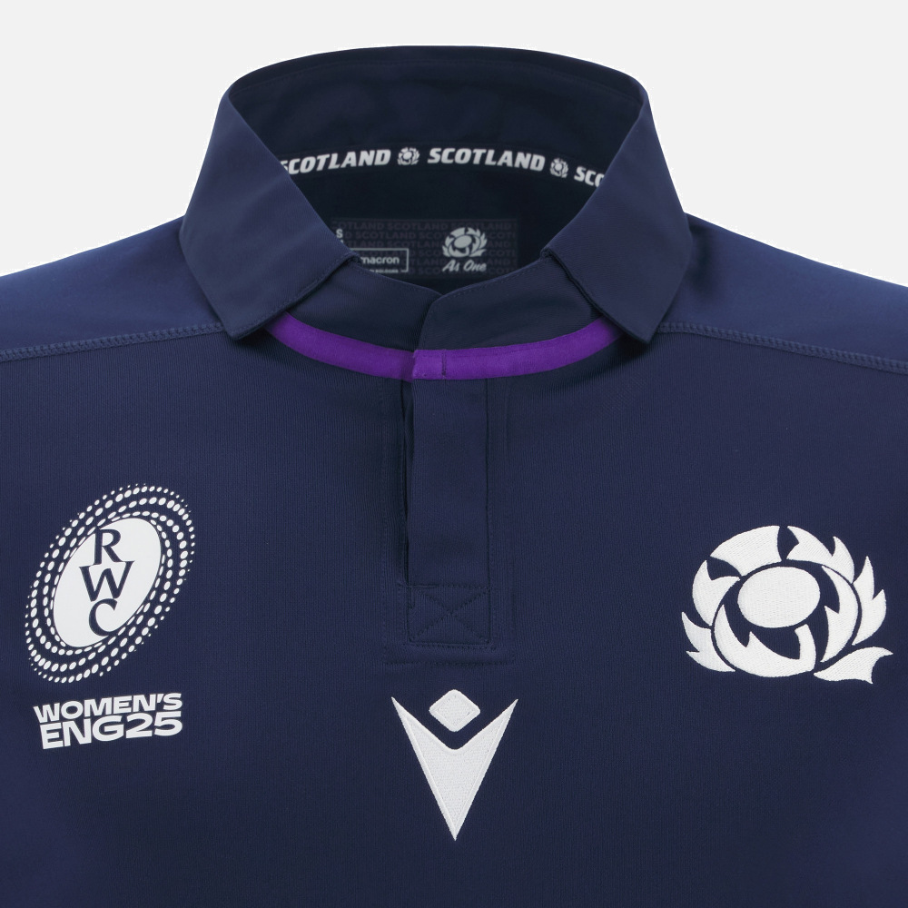 Maillot Rugby Domicile Écosse 2019-2020 Macron - Taille Jeune Grand ~ 4 Ans - Occasion