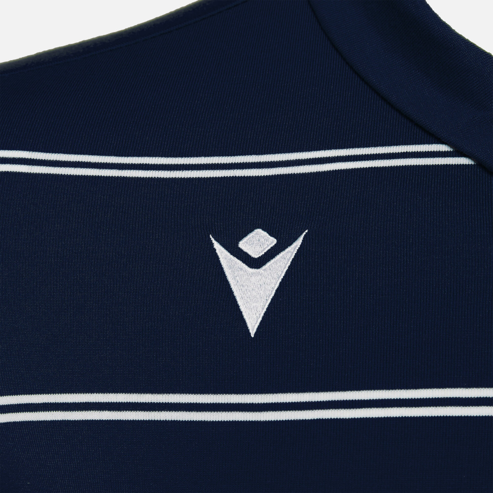 Striped Polo Shirt In Cotton Jersey Flamenco