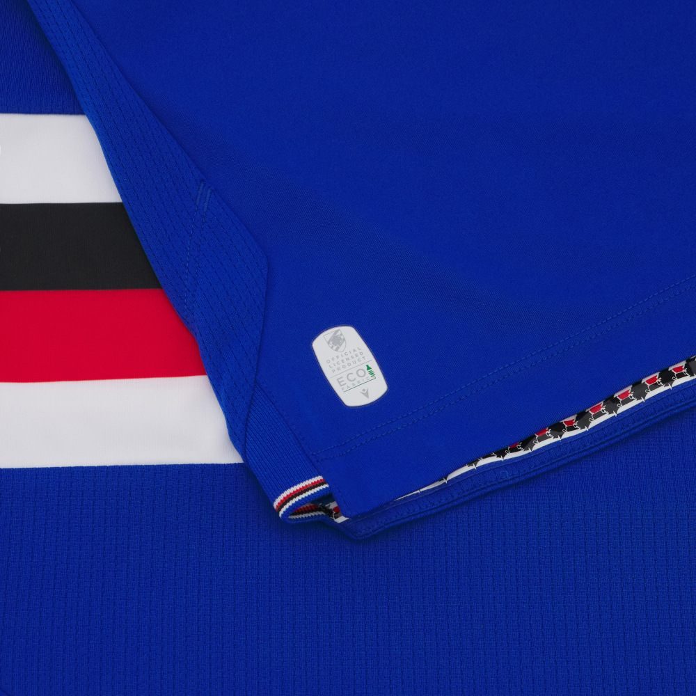 Maillot Sampdoria Jeunesse Match Worn Indossata Shirt Jersey