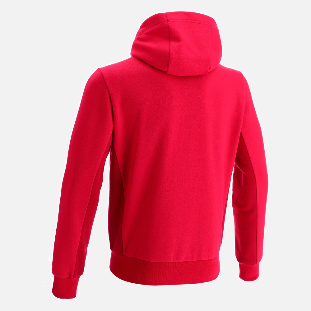 Sweat-shirt Lands' End Polaire Rouge - Taille Jeune 10-12 - Fermeture éclair - Occasion Bon état