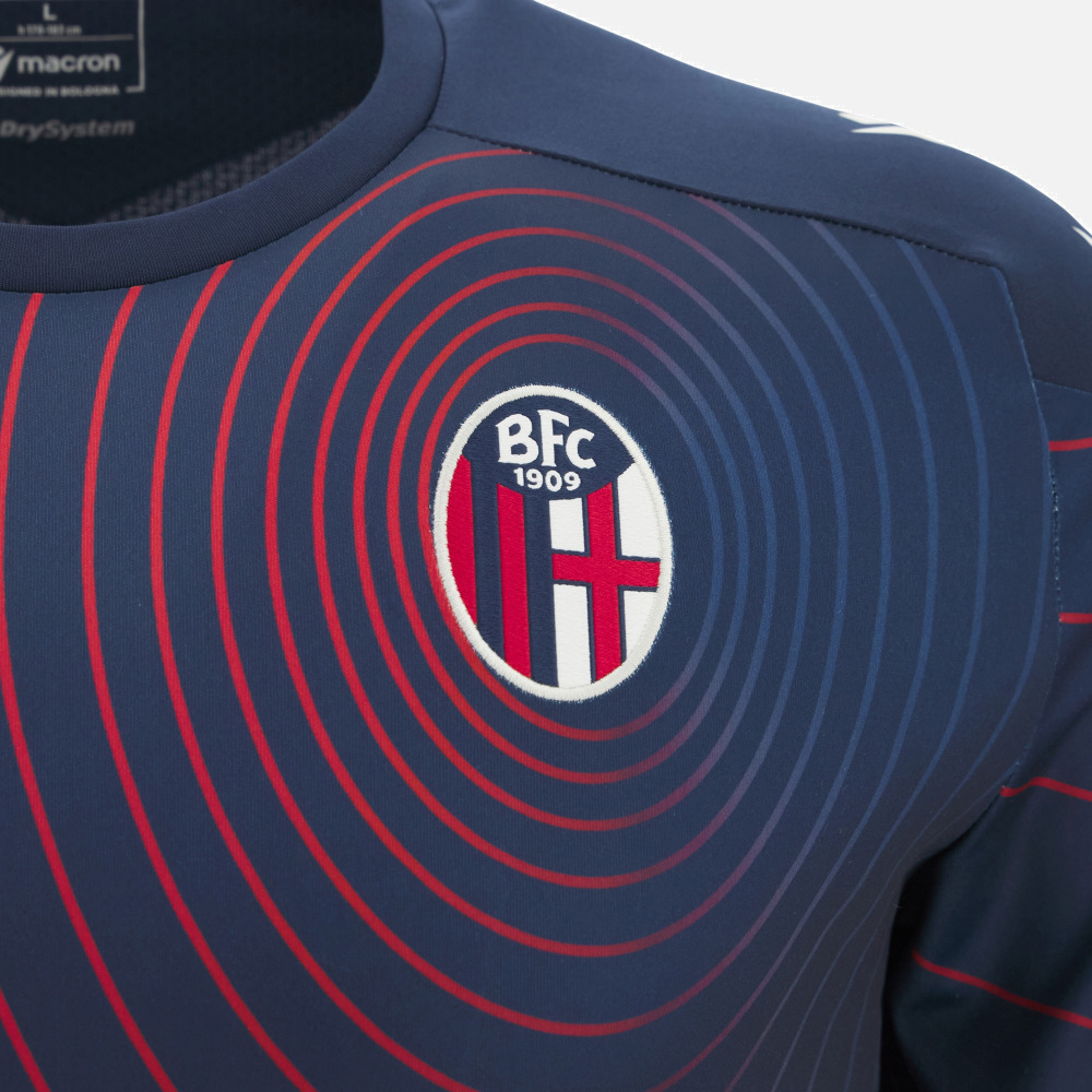 Bologna FC 1909 2025/26 Adults' Warm Up Shirt | Macron Technical