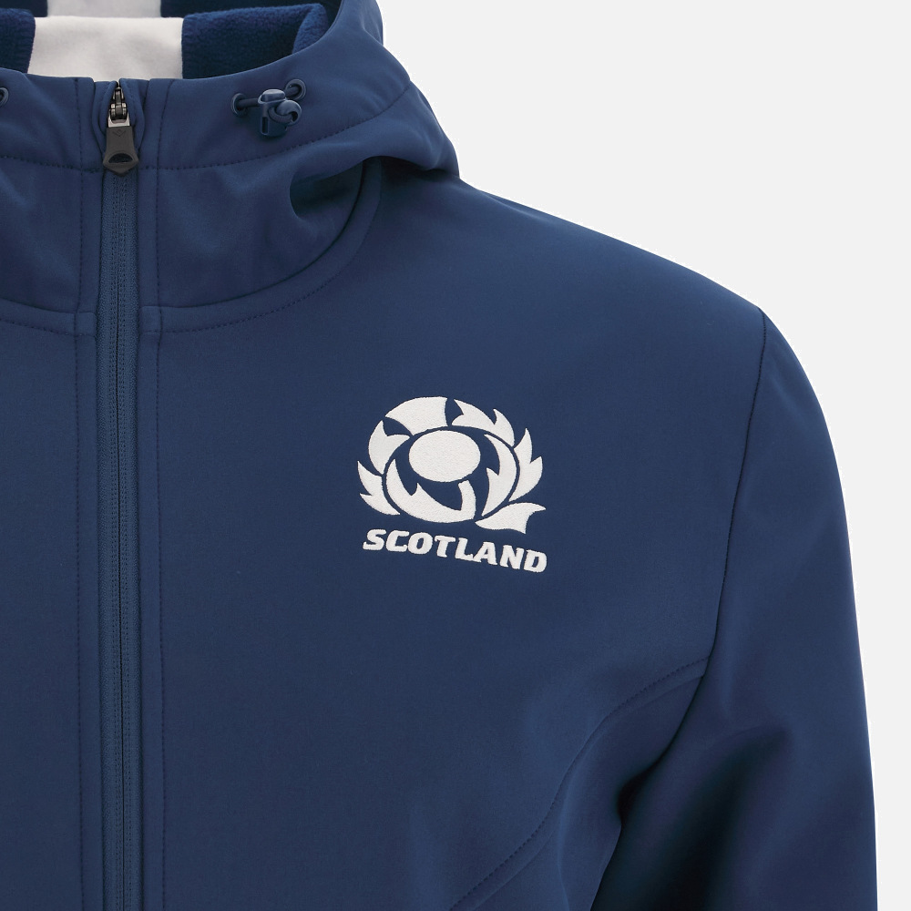 ウェア scottish rugby uniform Scotland Junior Training Poly Shirt - Green - Short Sleeve