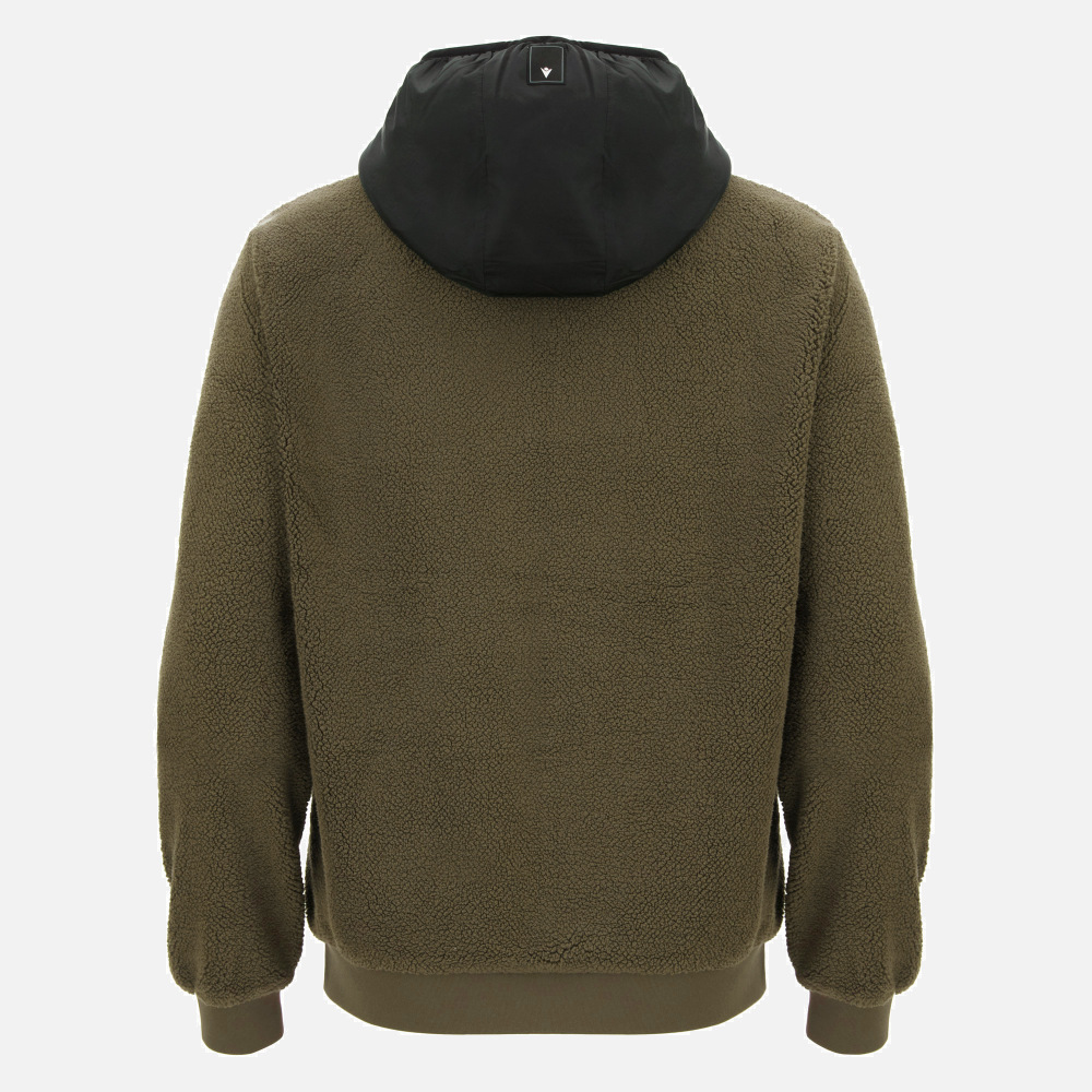 Sapporo teddy full-zip hoodie | Macron USA