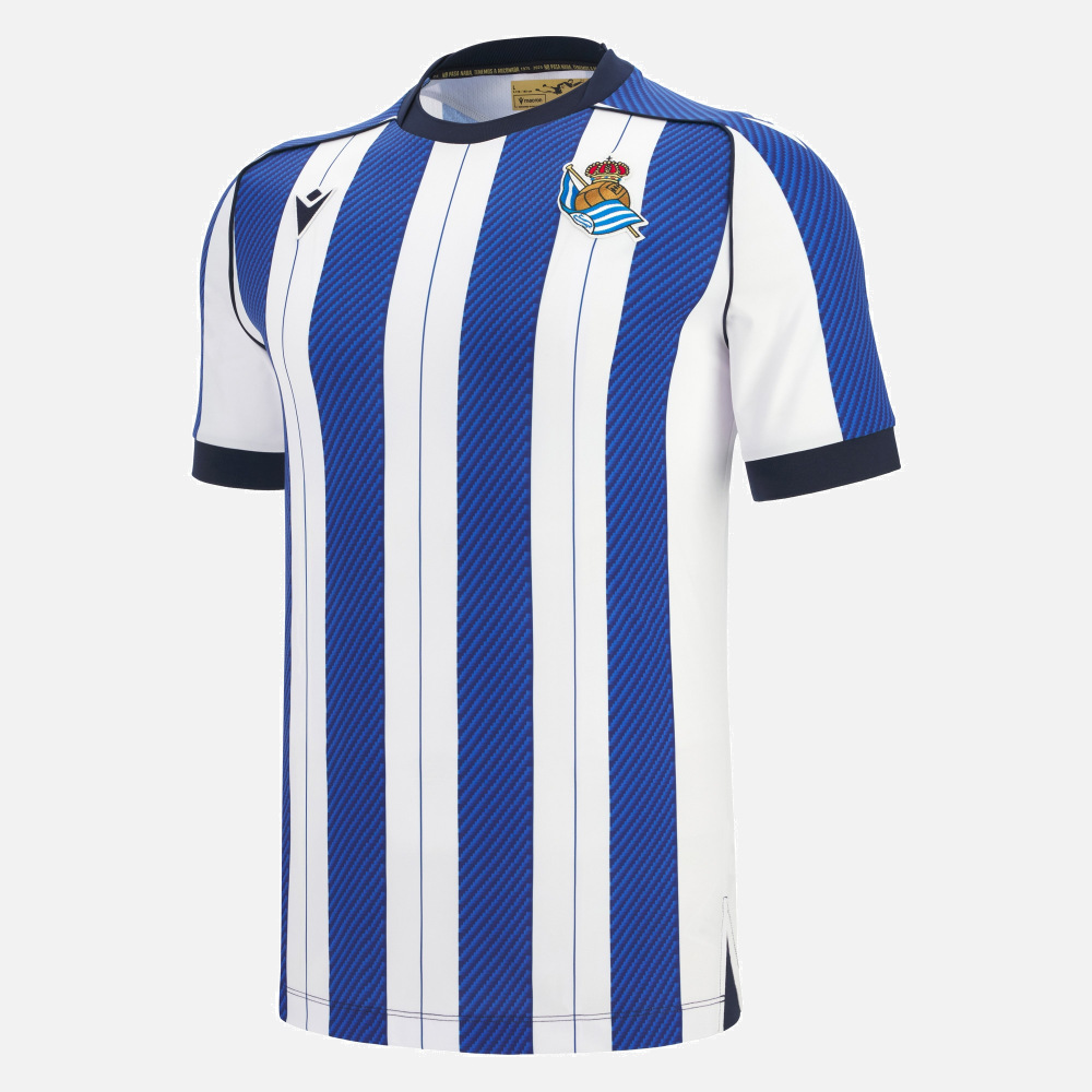 Real Sociedad 2025/26 Adults' Home Match Jersey | Macron