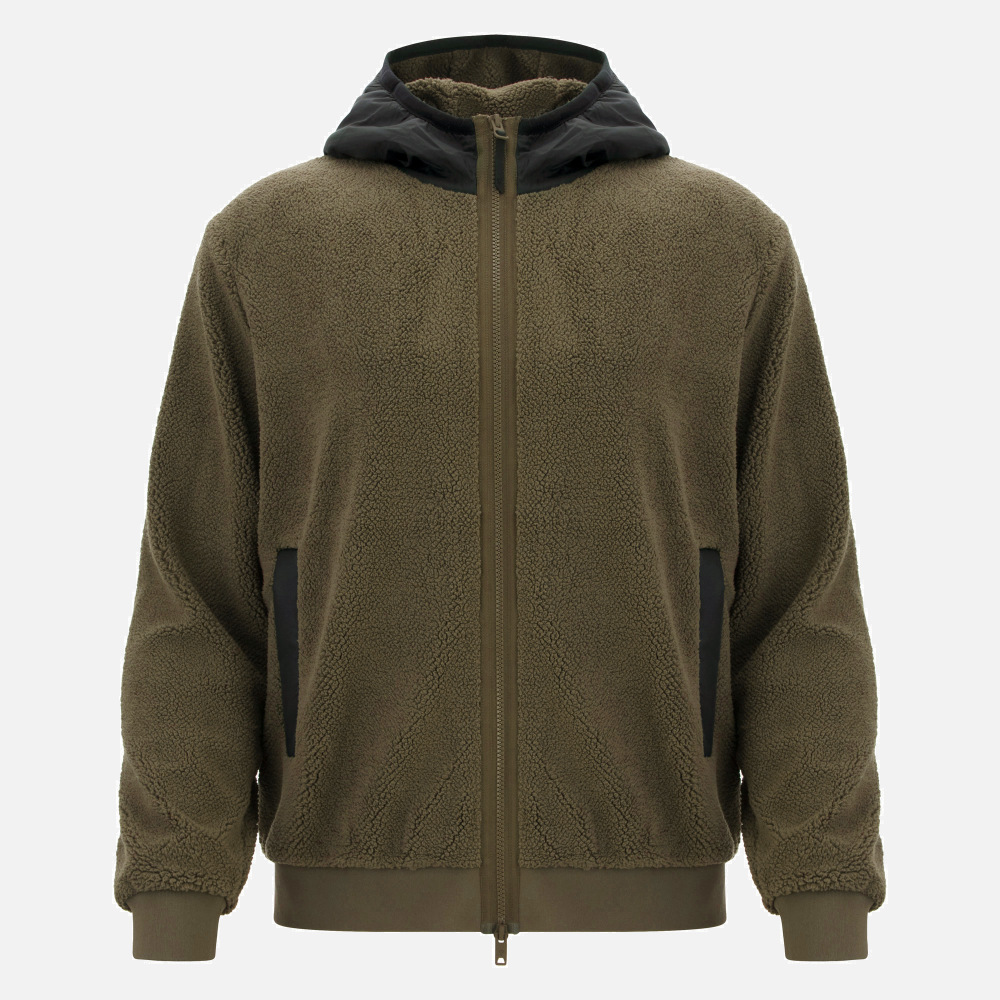 Sapporo teddy full-zip hoodie | Macron USA