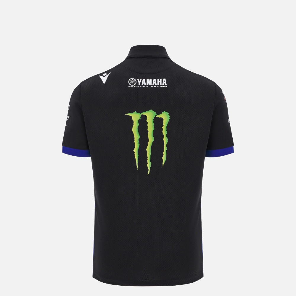 Monster Energy Yamaha MotoGP 2025 Team Replica Polo Shirt