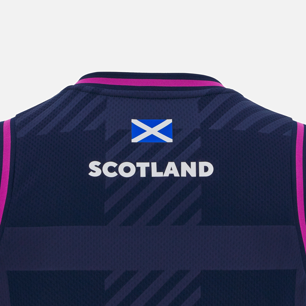 Scottish Rugby 2025/26 Basketball Singlet | Macron Technical