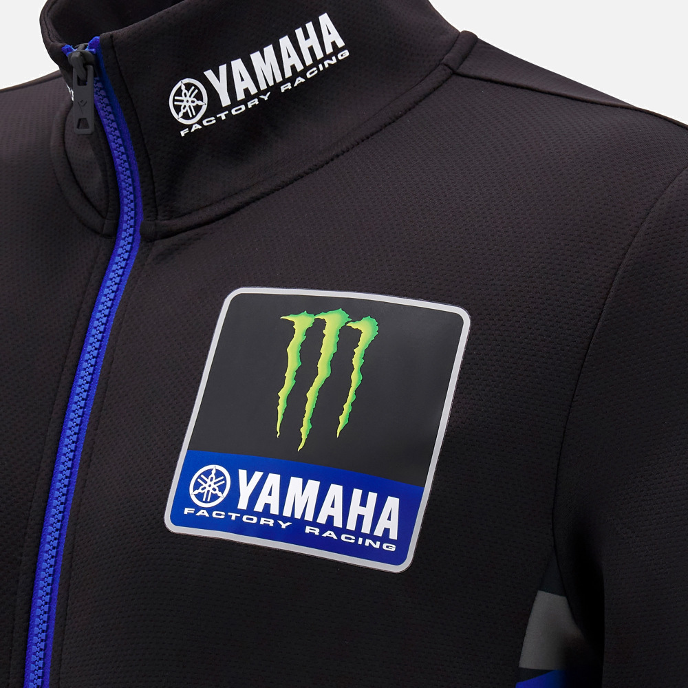 Full Zip-Sweatshirt Team Replica Monster Energy Yamaha MotoGP 2025