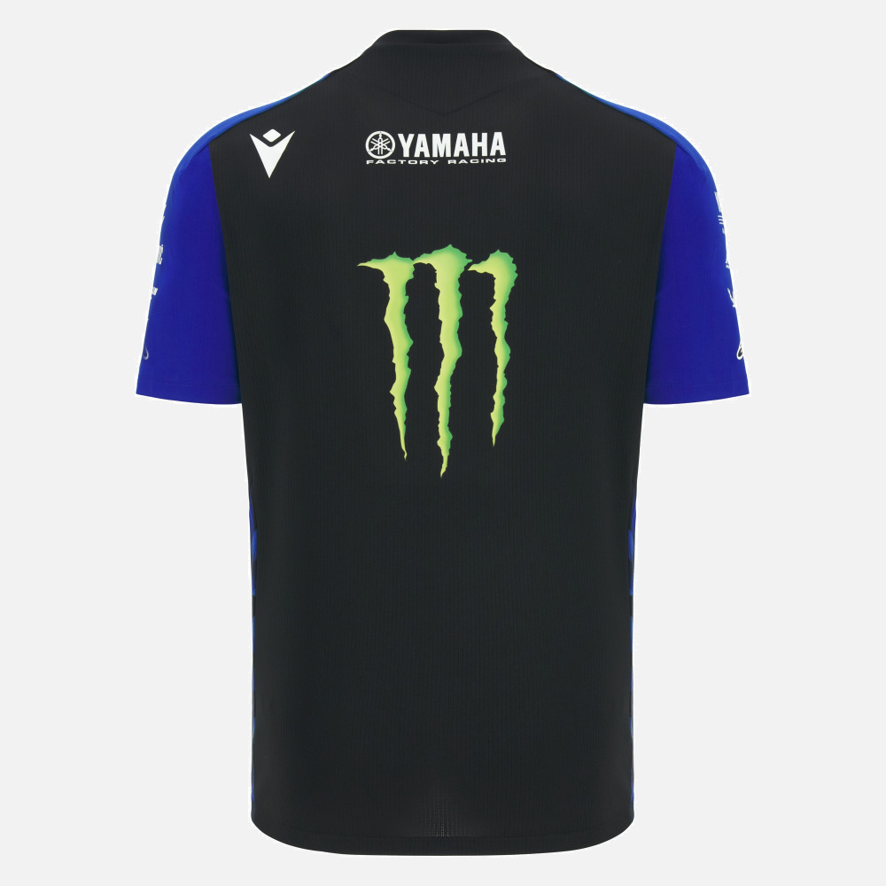 Monster Energy Yamaha MotoGP 2026 Man Team Replica Shirt | Macron USA