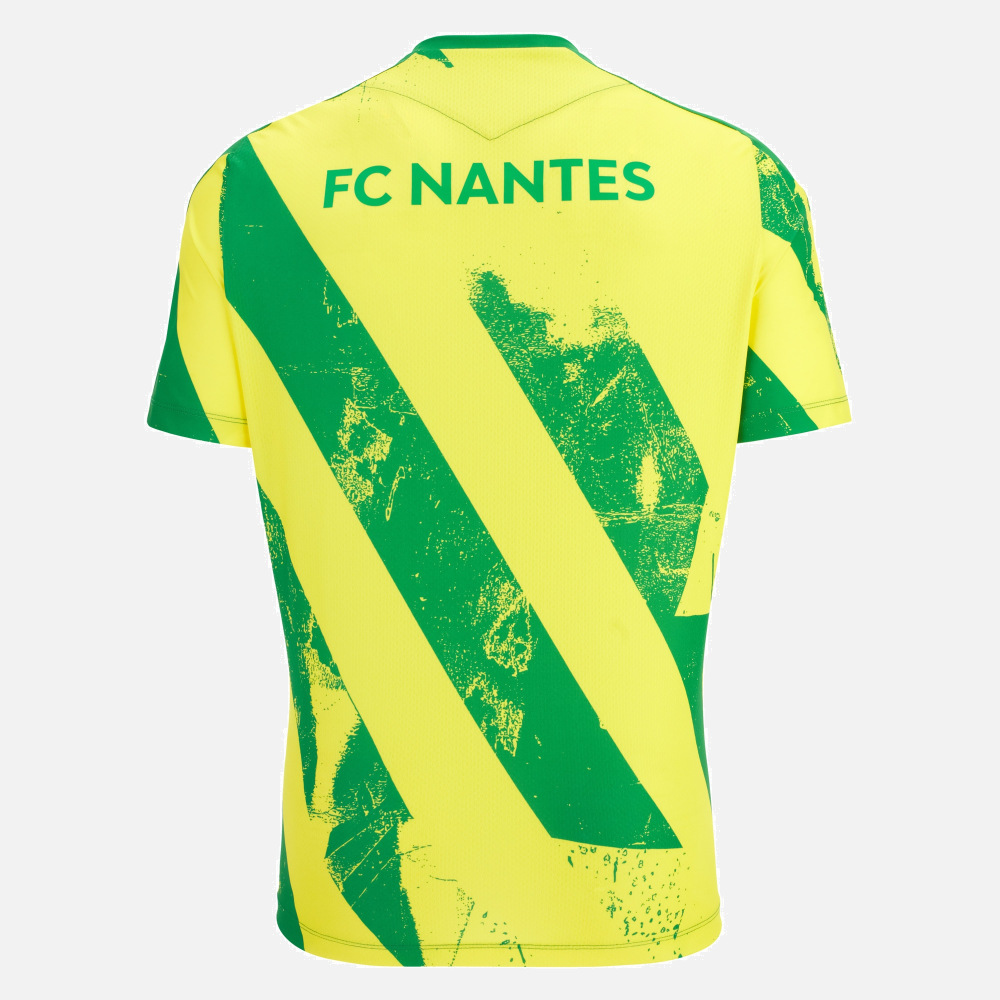 Maillot Entraînement FC Nantes - Macron, Vert, N°20, Manches Longues, Taille S