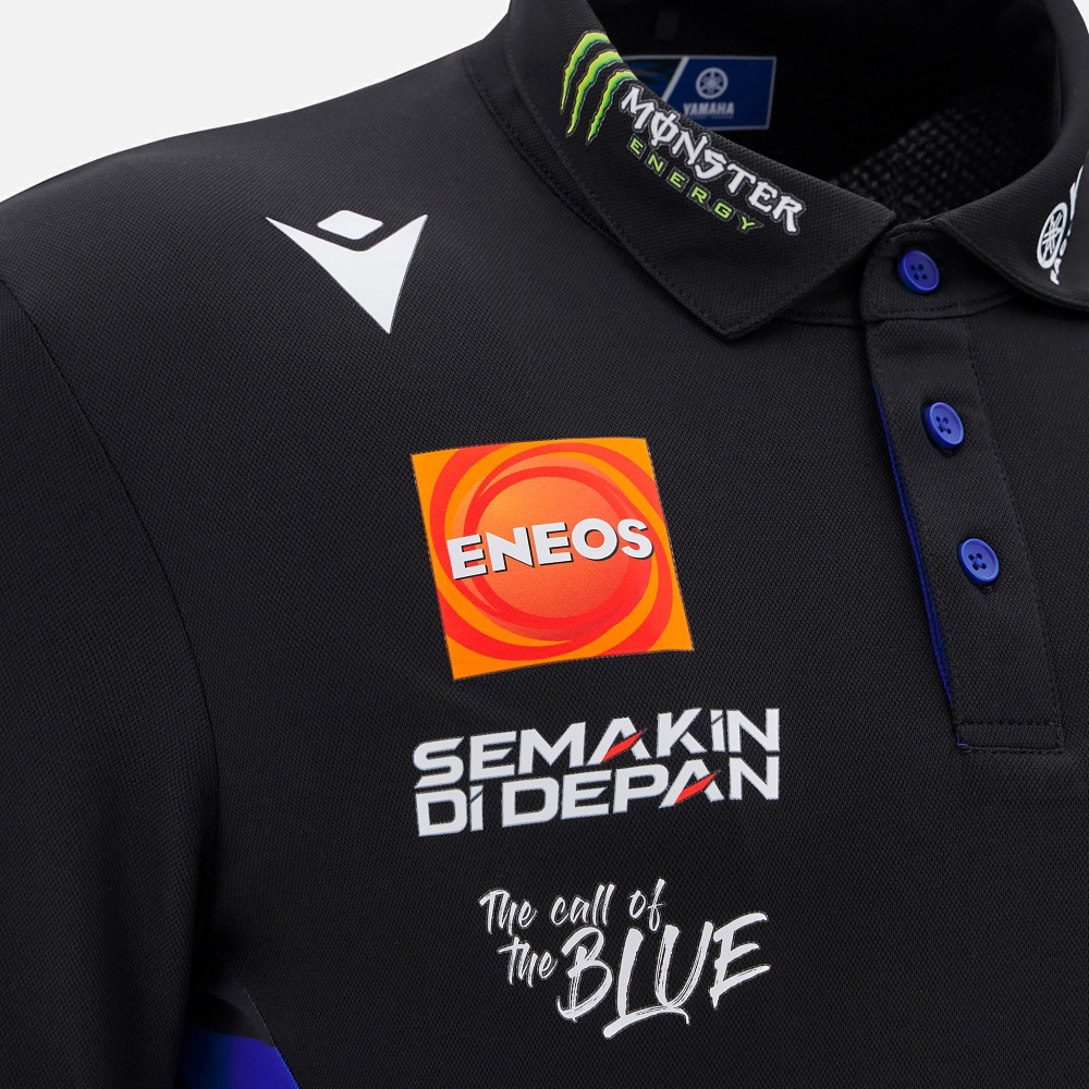 Yamaha Factory Racing 2025 junior polo shirt | Macron Technical
