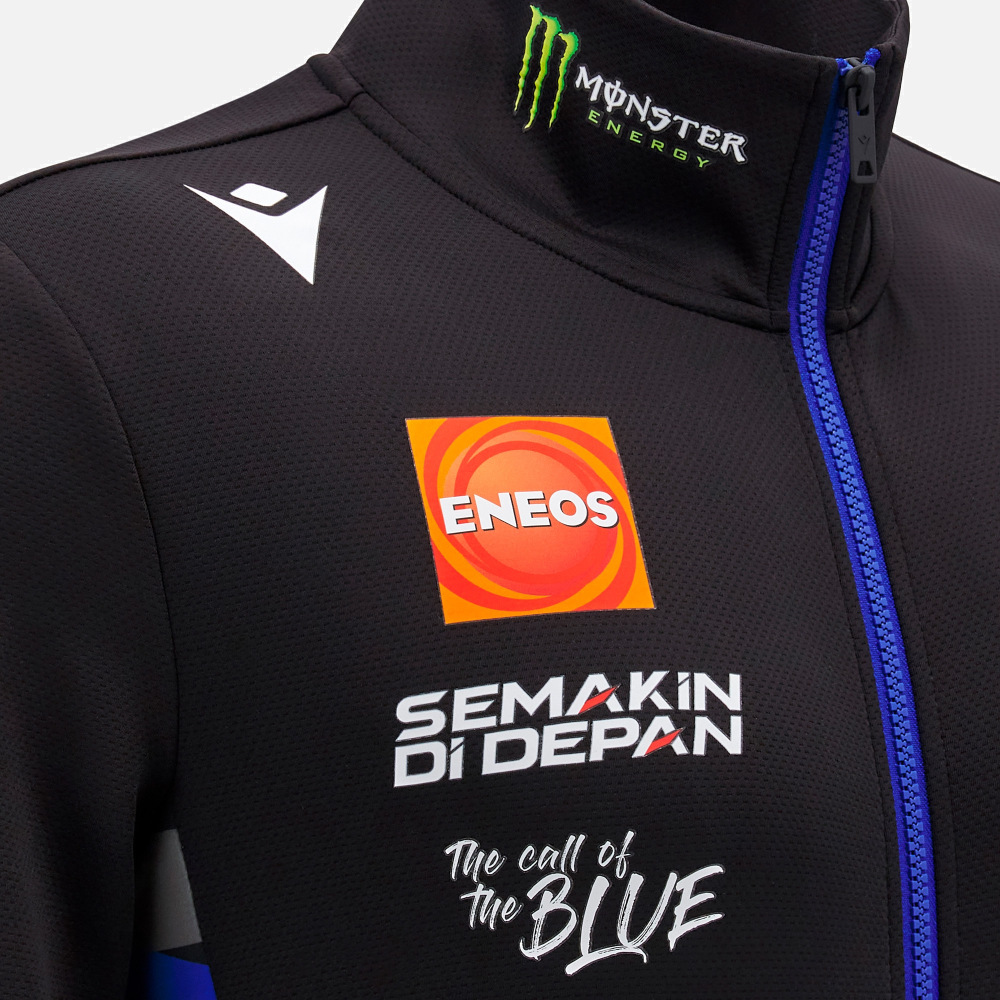 Yamaha Factory Racing 2025 man full zip sweatshirt | Macron