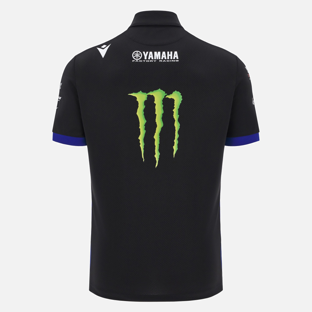 Monster Energy Yamaha MotoGP 2025 man team replica polo shirt