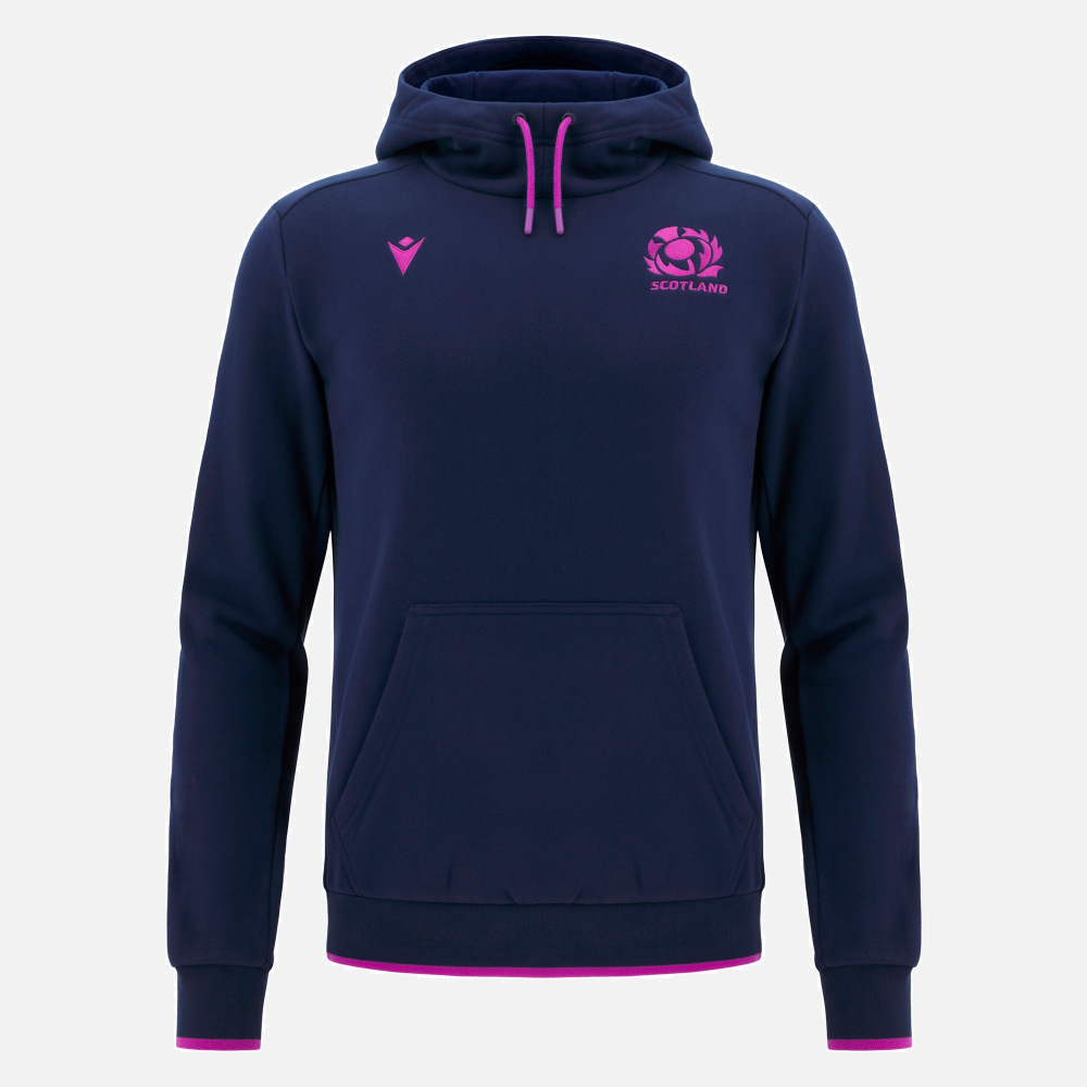 Scottish Rugby 2025/26 Travel Hoody | Macron Technical Sportswear